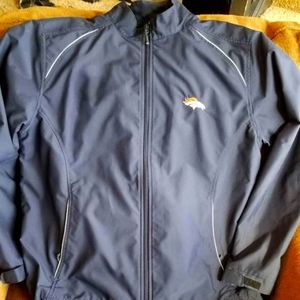 Cutter & Buck Men's Denver Broncos CB WeatherTec Beacon Full-Zip Jacket